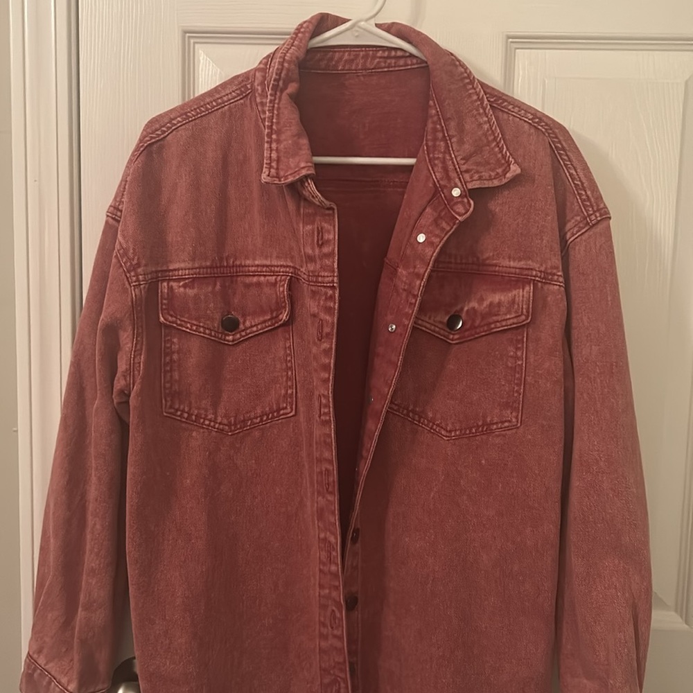 Amazon Jean Shacket - Picture 5 of 7
